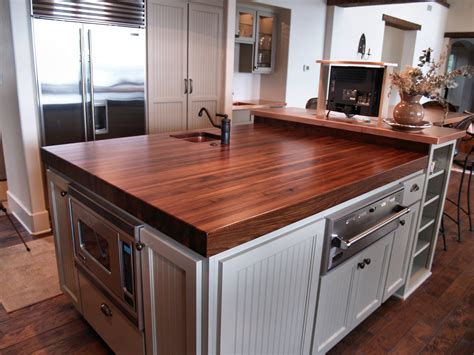 walnut wood countertop